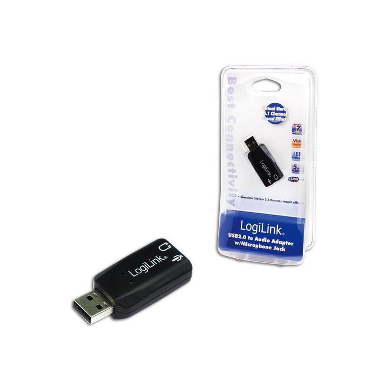 Karta dźwiękowa USB Logilink UA0053 zewnętrzna