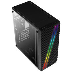 Obudowa Aerocool PGS STREAK A AEROPGSSTREAK-A-BKRG (ATX, Micro ATX, Mini ITX kolor czarny)