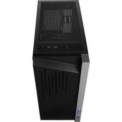 OBUDOWA ATX AZZA RAVEN 420DF1, 2xUSB 3.0, FANARGB, 480x205x425, BLACK, OKNO / LINKWORLD