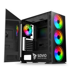 SAVIO OBUDOWA PC PRIME X1 ARGB GLASS SAVGC-PRIMEX1