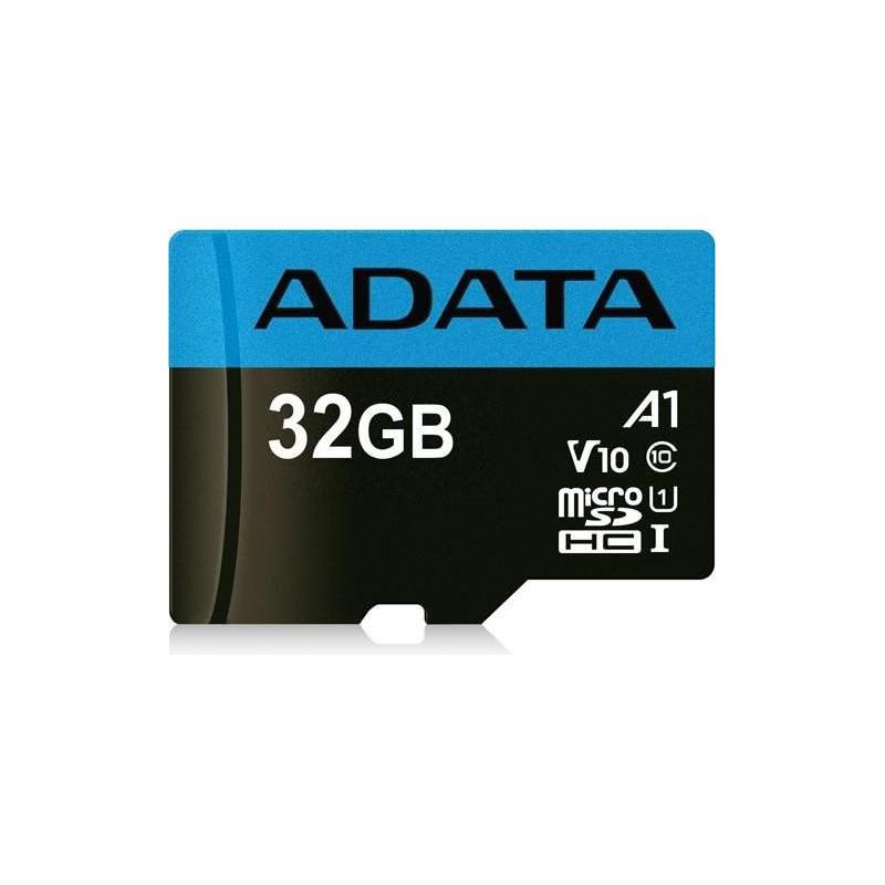 Karta pamięci z adapterem ADATA Premier AUSDH32GUICL10A1-RA1 (32GB Class 10, V10 + adapter)