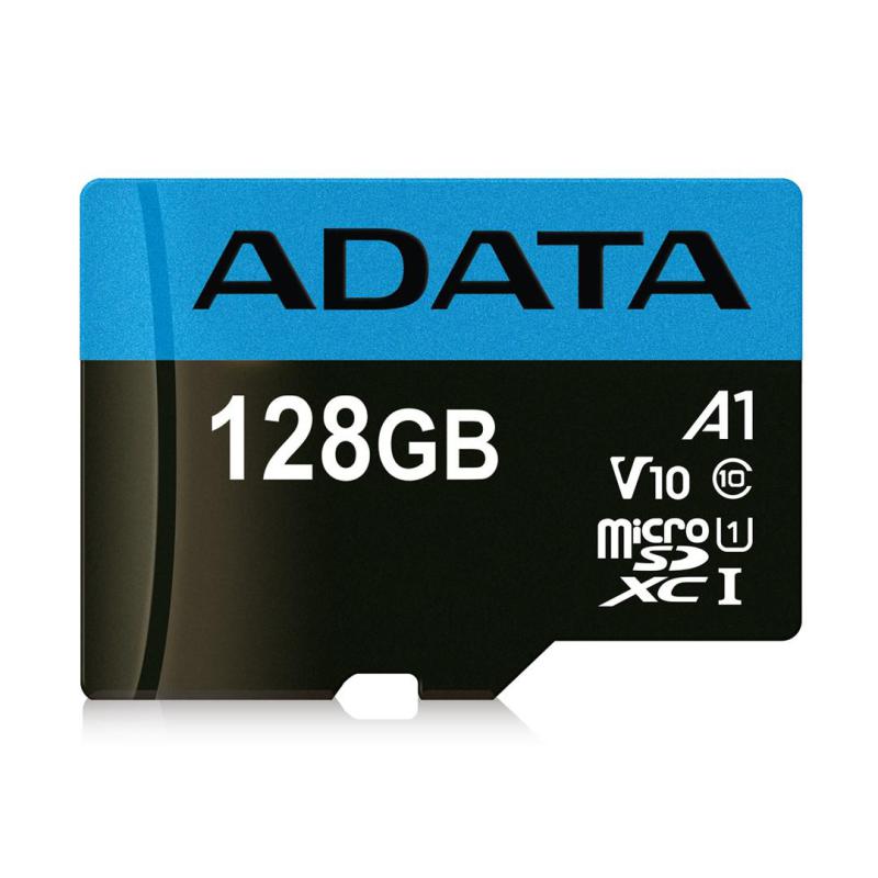 Karta pamięci z adapterem ADATA Premier AUSDX128GUICL10A1-RA1 (128GB Class 10 + adapter)