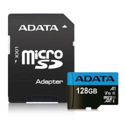 Karta pamięci z adapterem ADATA Premier AUSDX128GUICL10A1-RA1 (128GB Class 10 + adapter)