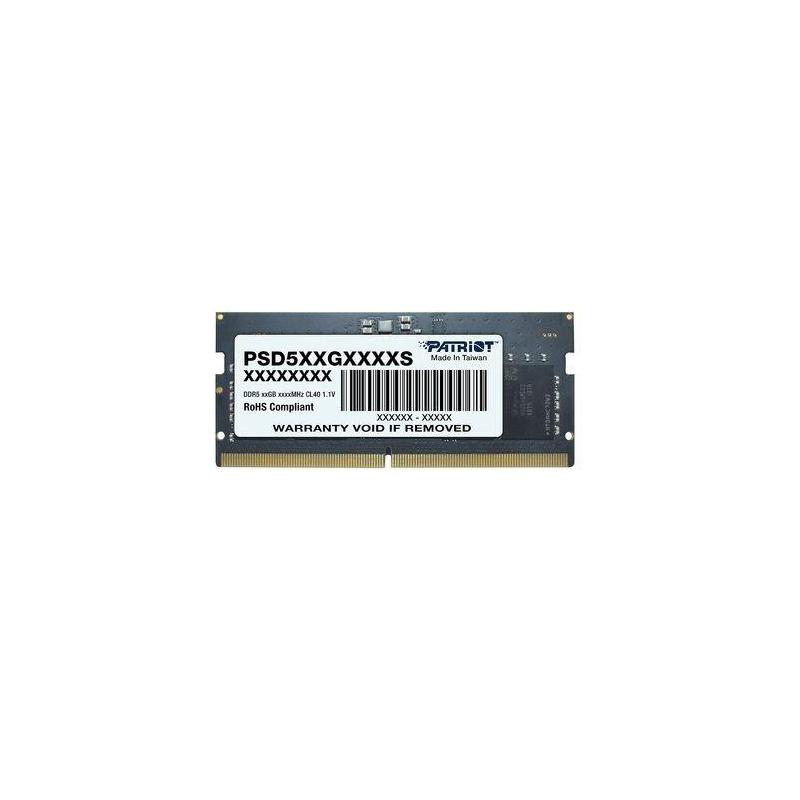 PATRIOT SIGNATURE SO-DIMM DDR5 16GB 5600MHz 1 Rank