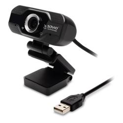 SAVIO KAMERA INTERNETOWA WEBCAM USB FULL HD Z WBUDOWANYM...