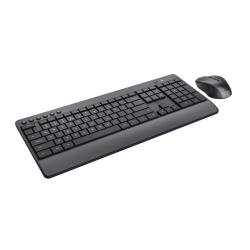 Klawiatura i mysz TRUST TREZO WIRELESS DESKSET ECO US