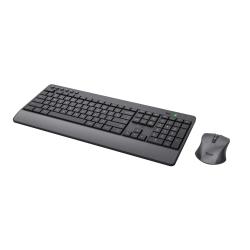 Klawiatura i mysz TRUST TREZO WIRELESS DESKSET ECO US