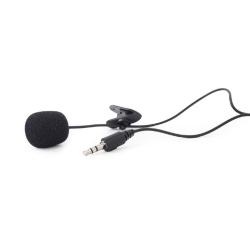 GEMBIRD MIKROFON MIC-C-01 CLIP-ON 3.5MM CZARNY