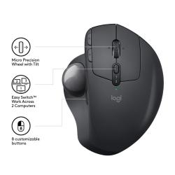 Mysz Logitech MX Ergo 910-005179 (optyczna 2048 DPI kolor czarny)