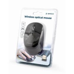 GEMBIRD MYSZ MUSW-4B-05 OPTYCZNA 1600 DPI USB BEZPRZEWODOWA, NANO ODBIORNIK, CZARNA