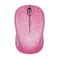 Mysz TRUST Yvi FX Wireless LED illumination Pink