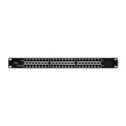 QOLTEC PATCH PANEL RACK | 48V | 24 PORTY | PASSIVE POE...