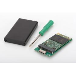 Obudowa DIGITUS USB 3.0 na dysk mSATA SSD M50 SATA III, 50x30x4mm, aluminiowa