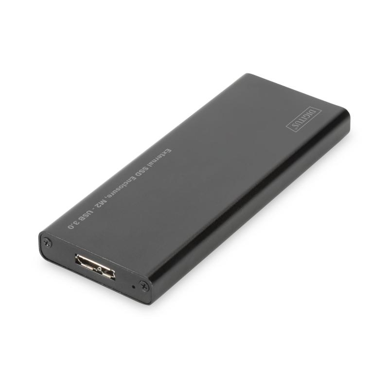 Obudowa Digitus USB 3.0 na dysk SSD M2 (NGFF) SATA III, 80/60/42/30mm, aluminiowa