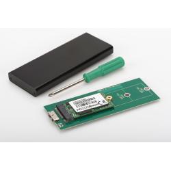 Obudowa Digitus USB 3.0 na dysk SSD M2 (NGFF) SATA III, 80/60/42/30mm, aluminiowa