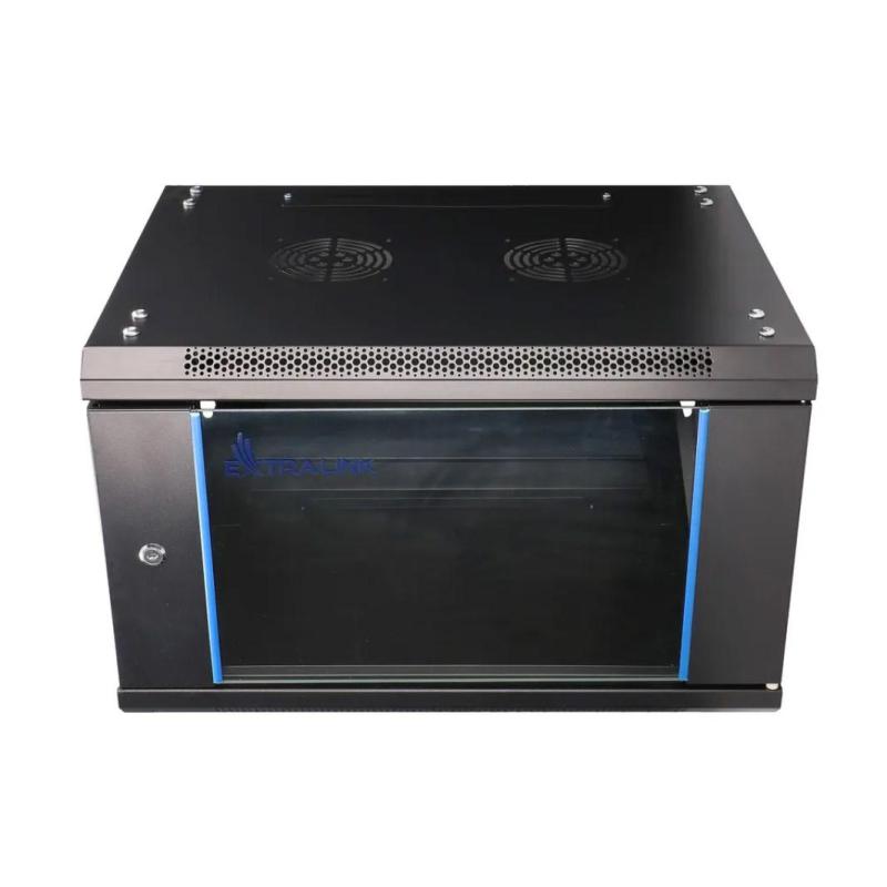 EXTRALINK SZAFA RACK WISZĄCA 6U 600X450 CZARNA