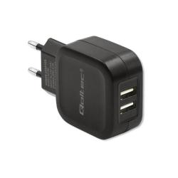 Ładowarka sieciowa Qoltec 50186 (3400 mA 17W USB)