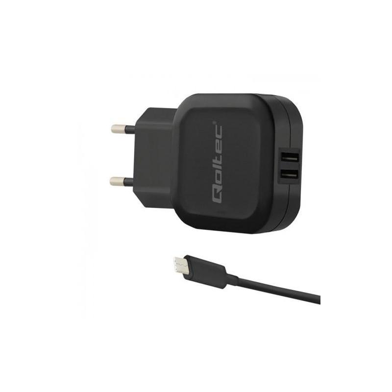 Ładowarka sieciowa Qoltec 50188 (3400 mA 17W USB, USB typ C)