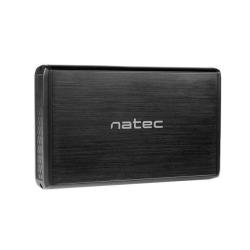 Obudowa na dysk HDD/SSD Natec RHINO USB 3.0 3.5" ALU Black Slim