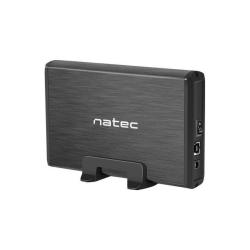 Obudowa na dysk HDD/SSD Natec RHINO USB 3.0 3.5" ALU Black Slim