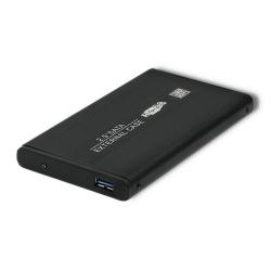 Obudowa/kieszeń Qoltec do dysków HDD/SSD 2.5" SATA3 | USB 2.0 | Czarny