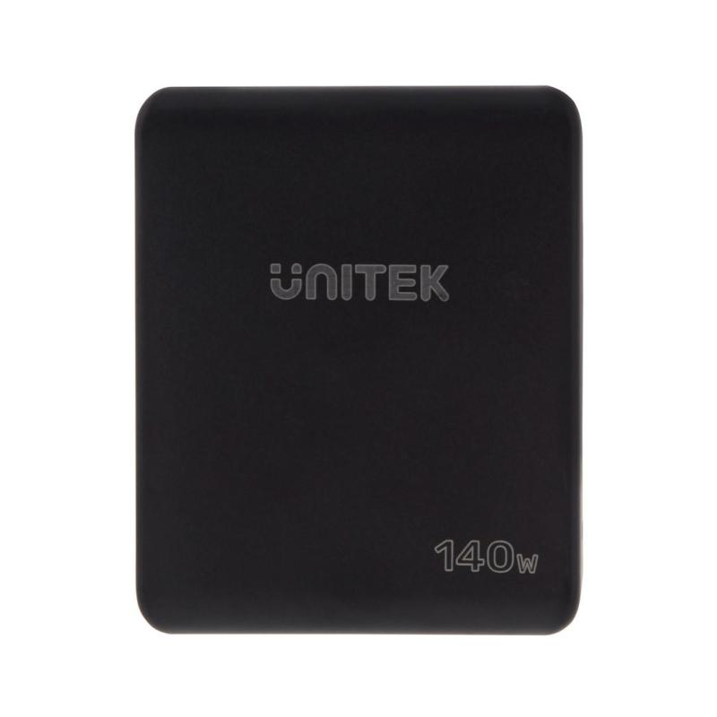 UNITEK ŁADOWARKA GAN 2X USB-C, USB-A, 140W