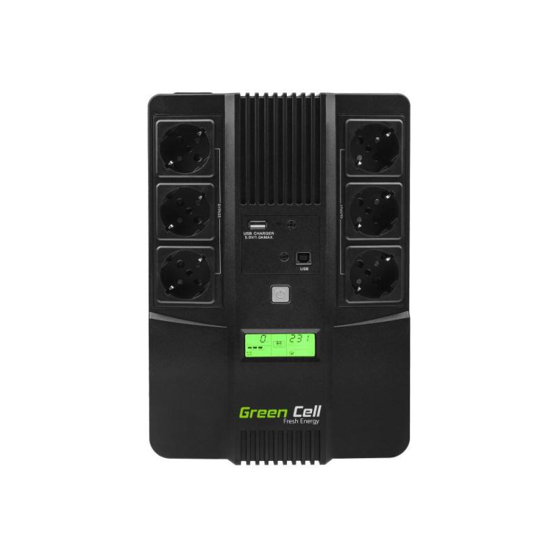 GREEN CELL ZASILACZ AWARYJNY UPS07 AIO 800VA 480W