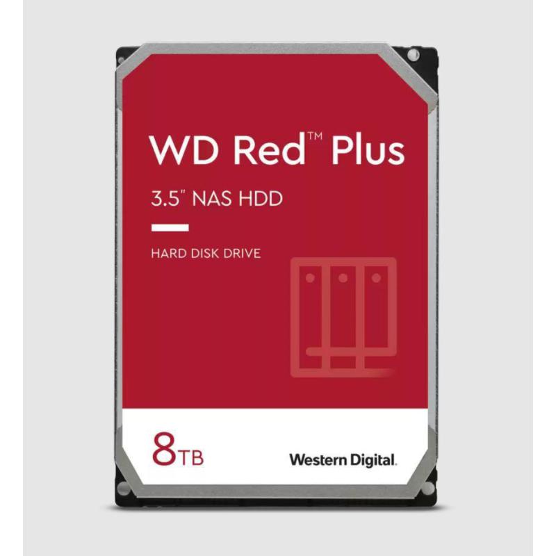 Dysk WD Red™ Plus WD80EFZZ 8TB 3,5" 5640 128MB SATA III