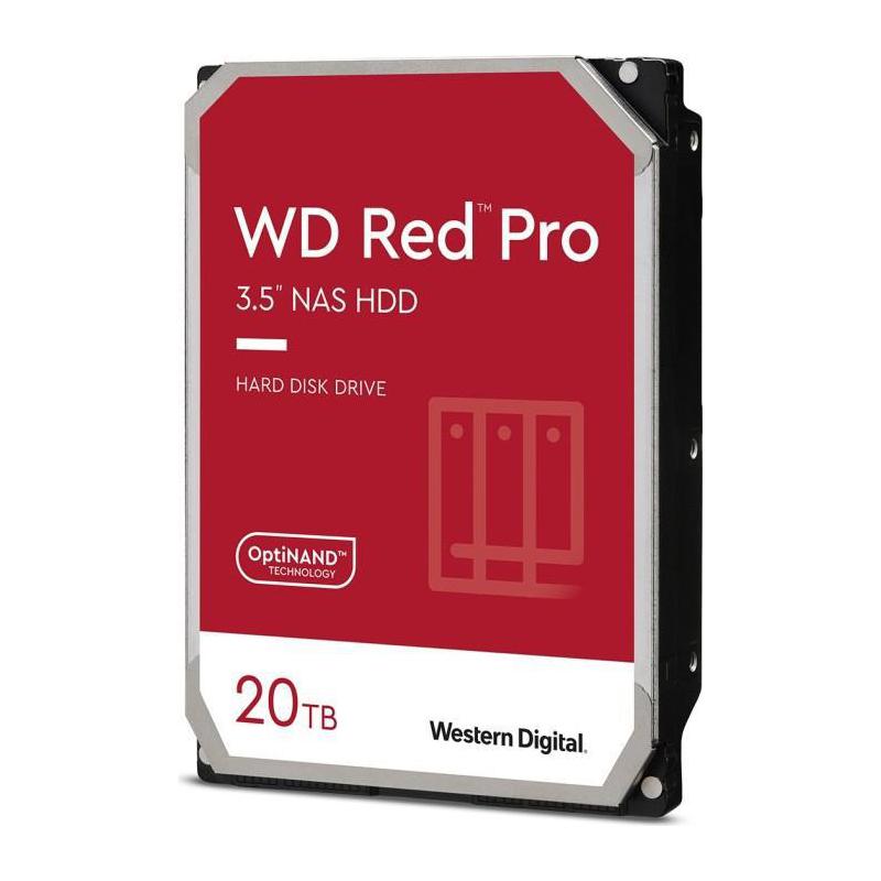 Dysk WD Red™ PRO WD201KFGX 20TB 3,5" 7200 512MB SATA III