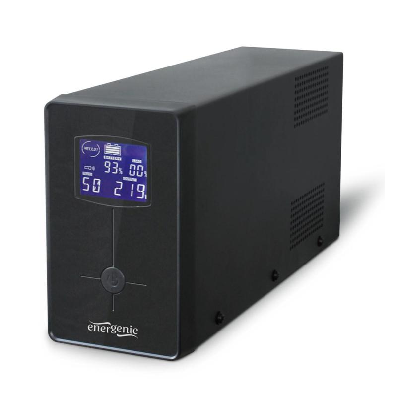 ENERGENIE ZASILACZ AWARYJNY UPS AVR 3000VA LCD, 3X C13, 3X SCHUKO, USB, RJ45