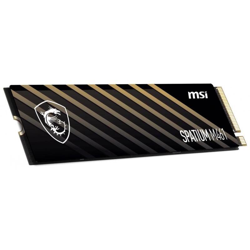 Dysk SSD MSI SPATIUM M461 2TB PCIe 4.0 NVMe M.2 2280 (5000/4200 MB/s) 3D NAND