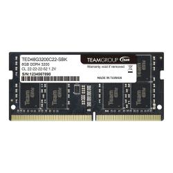 Pamięć SODIMM DDR4 Team Group Elite 8GB (1x8GB) 3200MHz...