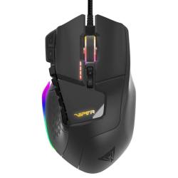 Mysz komputerowa Patriot Memory Viper V570 RGB PV570LUXWAK (laserowa 12000 DPI kolor czarny