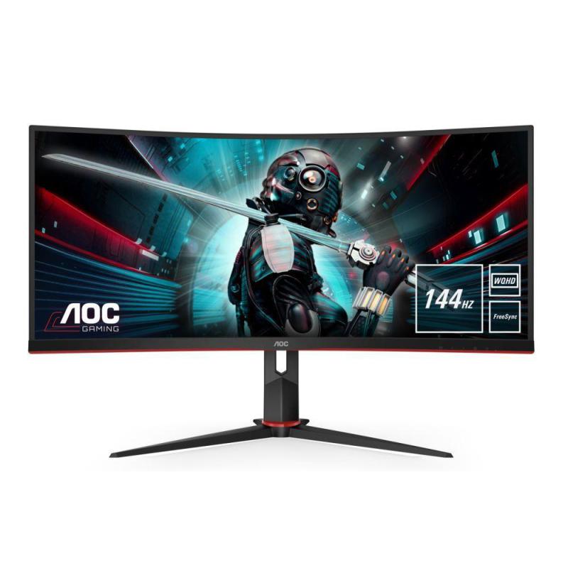 Monitor AOC 34" CU34G2X/BK HDMI DP 4xUSB 3.0