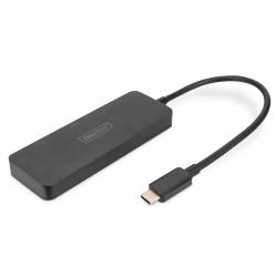 Hub/Koncentrator DIGITUS 3-portowy USB Typ C/3x HDMI...