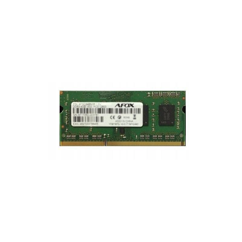 AFOX SO-DIMM DDR3 4G 1333MHZ MICRON CHIP LV 1,35V AFSD34AN1L