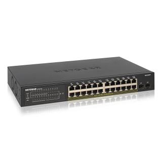 Switch smart NETGEAR GS324TP-100EUS (24x 10/100/1000Mbps)