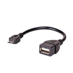 Kabel USB 2.0 Akyga AK-AD-09 USB A(F) - micro USB B(M)...