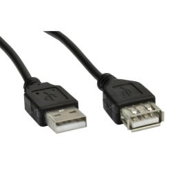 Przedłużacz USB 2.0 Akyga AK-USB-07 USB A(M) - A(F) 1,8m...