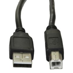 Kabel USB 2.0 Akyga AK-USB-12 USB A(M) - B(M) 3m czarny