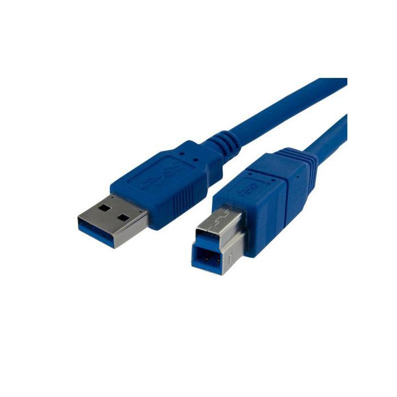 Kabel USB 3.0 Akyga AK-USB-09 USB A(M) - B(M) 1,8m niebieski