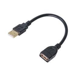 Przedłużacz USB 2.0 Akyga AK-USB-23 USB A(M) - A(F) 0,15m...