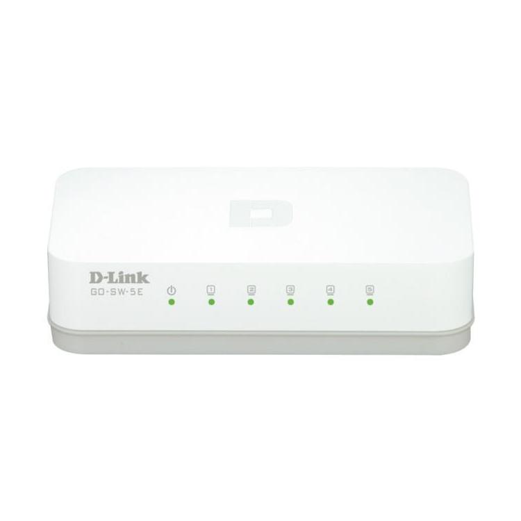 Switch niezarządzalny D-Link 5-portowy GO-SW-5E