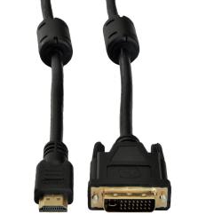 Kabel adapter Akyga AK-AV-13 DVI-D (M) (24+1) - HDMI (M)...