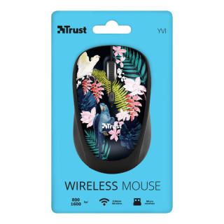 Mysz Trust Yvi Wireless Parrot 23387 (optyczna 1600 DPI wielokolorowy)