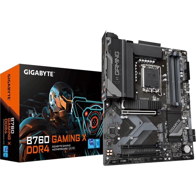 Płyta Gigabyte B760 GAMING X DDR4 1.0 /B760/DDR4/SATA3/M.2/USB3.1/PCIe4.0/s.1700/ATX