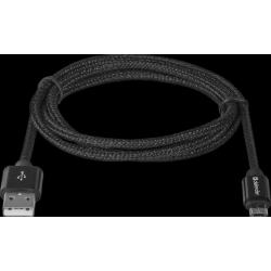 Kabel USB Defender AM-micro BM 1m 2,1A czarny