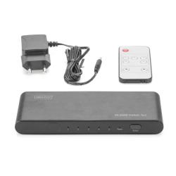 Przełącznik/Switch DIGITUS DS-45317 HDMI 5-portowy 4K 60Hz UHD 3D HDR HDCP 2.2 audio