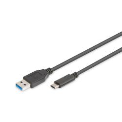 Kabel USB 3.0 DIGITUS SuperSpeed Typ USB A/USB C M/M...