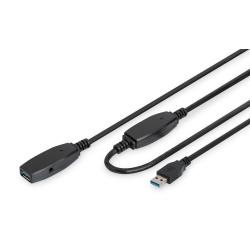 Kabel przedłużający aktywny DIGITUS DA-73106 USB 3.0 15m